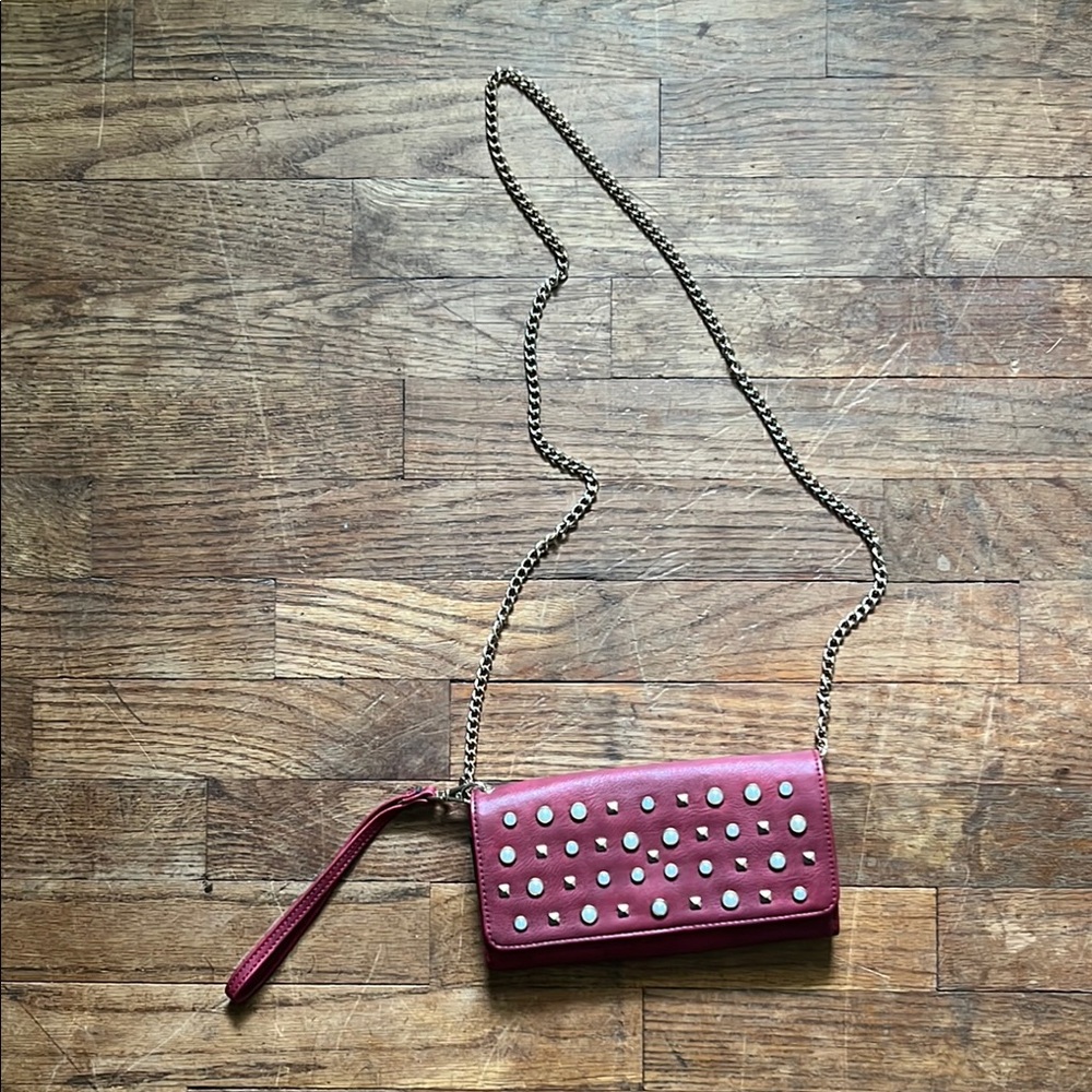 Maroon Crossbody